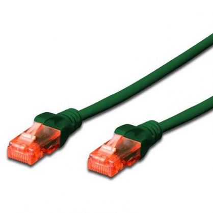 Cable de Red UTP RJ45 Cat 6 1m Verde