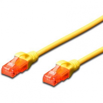 Cable de Red UTP RJ45 Cat 6e 2m Amarillo