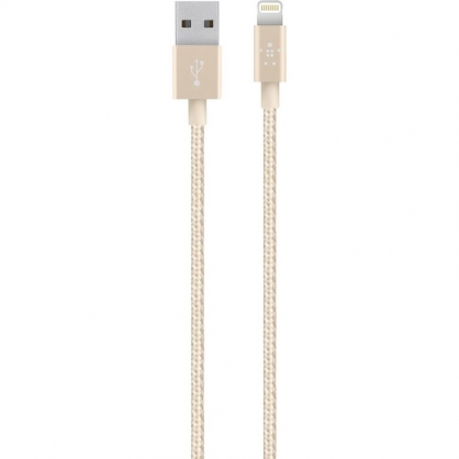 Belkin Cable de Lightning a USB MIXIT Metlico Rosa Oro 1.2m