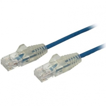 Startech Cable Cat6 Delgado con Conectores RJ45 sin Enganches 3m Azul