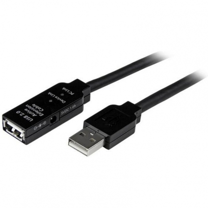Startech USB2AAEXT35M Cable Alargador USB 2.0 Tipo A Macho/Hembra 35m Negro