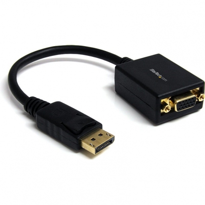 StarTech Adaptador de Video DisplayPort a VGA Negro