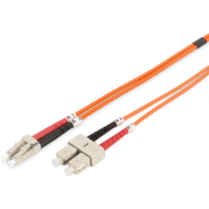 Digitus Cable de Conexin de Fibra ptica Multimode OM2 LC/SC 5m