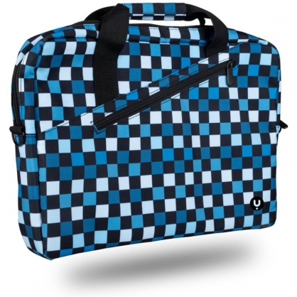 NGS Ginger Chess Checkered Laptop Briefcase 15.6 & quot;
