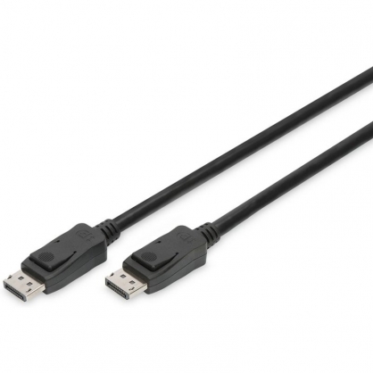 Digitus Cable de conexin DisplayPort 1m con Enclavamiento 8K UltraHD