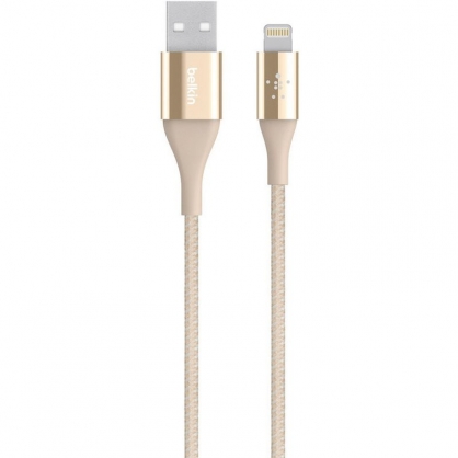 Belkin Mixit Duratek Cable Lightning a USB A 1.2m Dorado