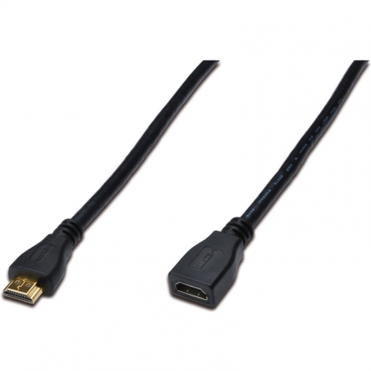 Digitus Cable Alargador HDMI Alta Velocidad Ethernet Tipo A M/F 5m