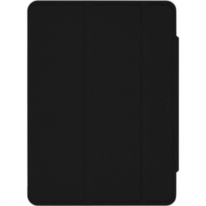 Macally Bstand Funda Libro con Soporte Negra para iPad Air 2020