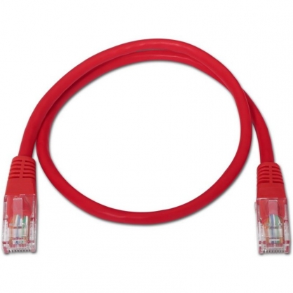 Aisens Cable de Red RJ45 Cat.6 UTP AWG24 1m Rojo