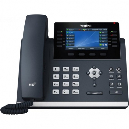 Yealink SIP-T46U Telfono VoIP PoE 16 Cuentas