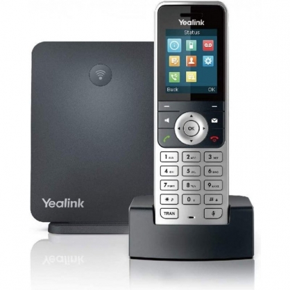 Yealink W53P Telfono Inalmbrico IP DECT Plata