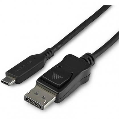 Startech Cable Adaptador  USB-C a DisplayPort 1.4 8K 60Hz 1m Negro