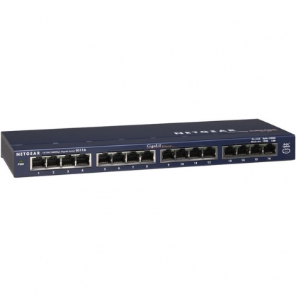 Netgear GS116 Unmanaged Switch 16 Ports 10/100/1000