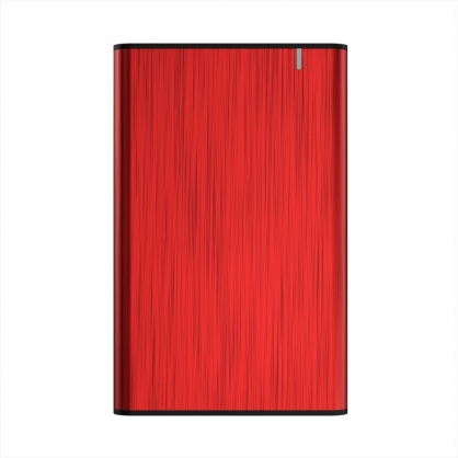 Aisens Caja Externa para Disco Duro 2.5" SATA USB 3.0 Rojo