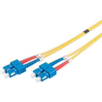 Digitus Cable de Conexin de Fibra ptica Dplex SC 1m Amarillo