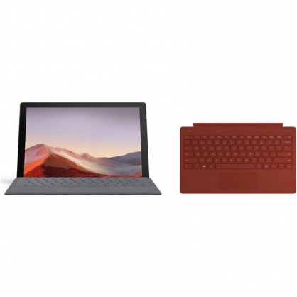 Microsoft Surface Pro 7 Intel Core i5-1035G4/8 GB/256 GB SSD/12.3" Platino + Surface Pro Signature Type Cover Funda con