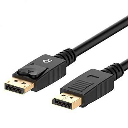 Rankie Cable DisplayPort a DisplayPort, 4K Resolucin, 1,8 m, Negro